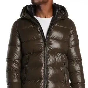 大人気☆Michael Kors☆ Shiny Hooded Puffer Jacketジャケット 大人気☆Michael Kors☆ Shiny Hooded Puffer Jacketジャケット